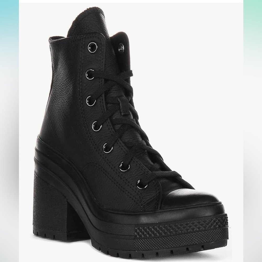 Converse 70 De Luxe Leather Heeled Ankle Boots